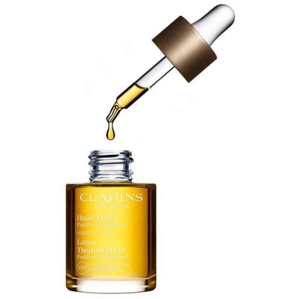 Clarins Lotus Face Treatment Oil 30ml cap